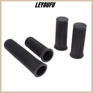 LEYOUFU 1Pair Bicycle Grips Mountain Handlebars Gloves Non-slip Rubber Grips Long And Short Cycling Equipment Bicycle Turn Handle Grips