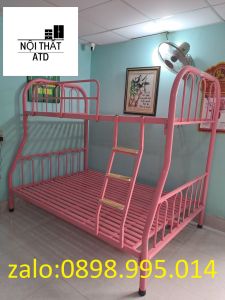 GIƯỜNG SẮT 2 TẦNG CAO CẤP ĐỦ KÍCH THƯỚC 80CM 1M 1M2 1M4 1M6 DÀI 2M CHO NGƯỜI LỚN GIÁ RẺ SINH VIÊN TẠI XƯỞNG GIAO NHANH