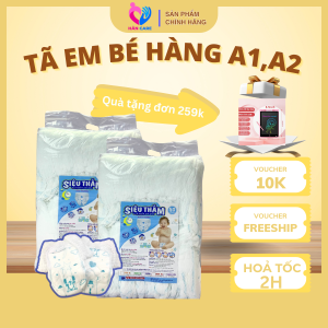 [Sale] Combo 100 miếng Tã bỉm quần trần em bé chất lượng siêu tiết kiệm an toàn tuyệt đối cho bé đủ size