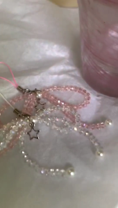 Mobile Phone Chain Anti-Lost Soft Rope Strap Lanyard Bead Bowknot Star Phone Case Key Chain Bag Pendant Accessory