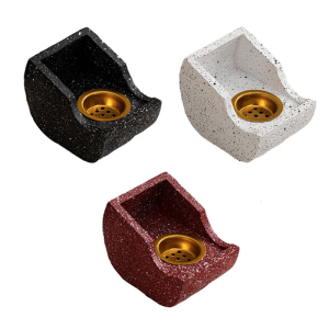 Arab Incenses Burners for Meditations and Home Fragrances Diffuser Resins Bows Shape Metal Bakhoor Burners Ashes Tray