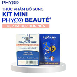 Siro chiết xuất tảo xoắn Spirulina hỗ trợ làm đẹp và giảm cân Phyco Beaute chống lão hoádetox thải mỡtrẻ hoá tái tạo tế bào