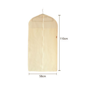 Vải lanh cotton dày sang trọng thoáng khí phủ bụi tủ quần áo túi treo bộ đồ áo khoác váy túi đựng quần áo chống bụi2026