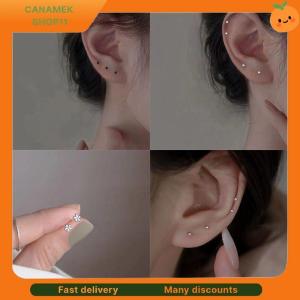 ❣️❣️❣️ 1Pair Fashion Trendy Mini Zircon Stud Earrings For Women Girls Daily Geometry Small Earrings Ear Bone Nail Jewelry Accessories