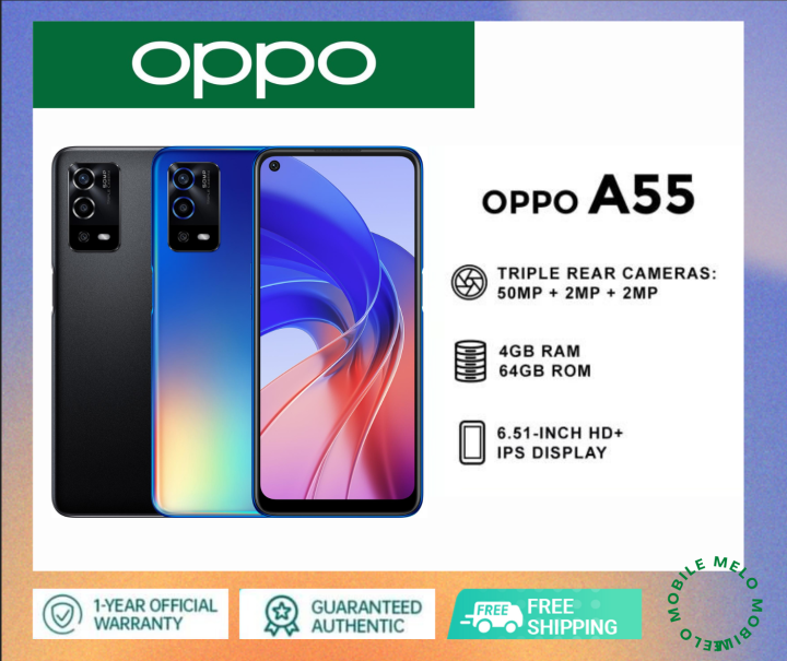 Oppo A55 Ultra-Lasting Power Ultra-Clear Camera True 50MP AI