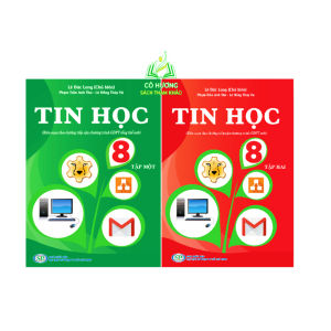 Sách - Combo Tin học Lớp 8 - Tập 1 + 2 (KP)