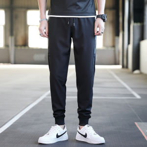 Quần Ống Nhỏ Bé Bé Trai Quần Dài Thể Thao Mẫu Mới Quần Harem Dễ Phối Đồ Học Sinh Quần er Quần Ống Suông Mẫu Mỏng