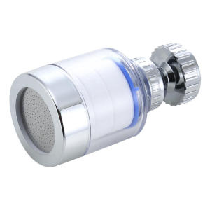 Kitchen Faucet Water Filter with 360° Rotation Pressurized Bubbler
