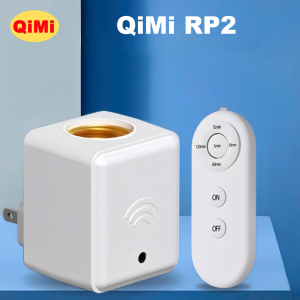 Đui Đèn E27 Điều Khiển Từ Xa RP2 - Bật Tắt Linh Hoạt Tiết Kiệm Điện An Toàn Hẹn Giờ Tiện Lợi