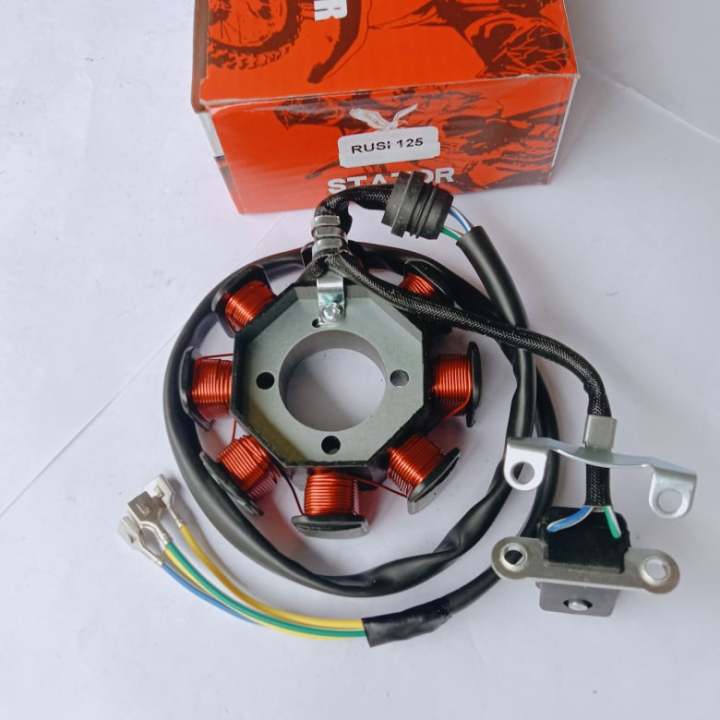 RUSI 125 STATOR COIL ASSY Lazada PH