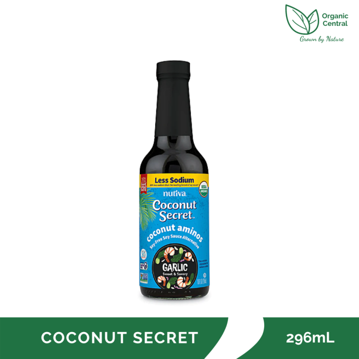 Coconut Secret Organic Coconut Aminos Garlic Sauce 296mL Lazada PH