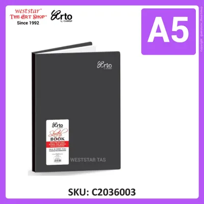 [Weststar TAS] A5 A4 A3 Arto by Campap Arto Sketch Book Hard Cover Sketch Book (Acid-Free) - 120pages
