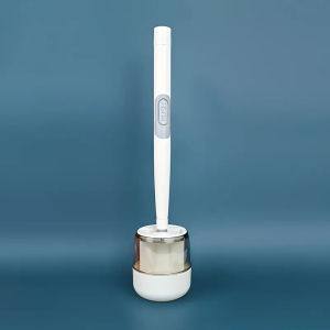 1 Set Toilet Brush With Holder Wall Mounted Long Handle Flexible Toilet Cleaning Brush Bathroom Cleaning Brush Cleaning Supplies2026