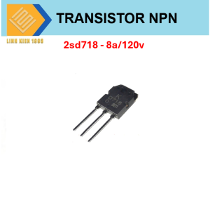 Linh kiện bán dẫn Transistor 2SD718 NPN TO-3P dòng điện 10A- 120V 3 chân