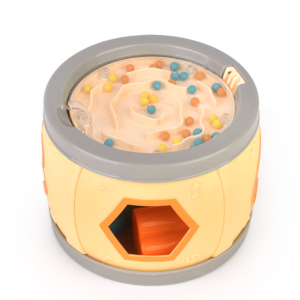 Baby drum double-sided music activity Cube Multifunctional Music Sound Toy with Storage Rattle Sensory Gift box for baby and toddler