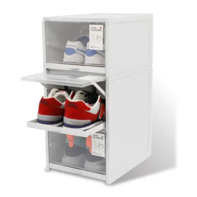 (JIJI.SG) HILDE Sliding Shoe Box / Storage / Display / Container / Collection / Stackable / Transparent / Hypebeast / AJ / jt