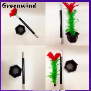 【Greenwind】 Comedy Magic Wand To Flower Magic Trick Kid Show Prop Toys Kid Gift