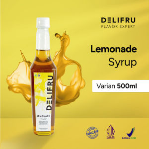 Lemonade Syrup Delifru 500 ml - Sirup Lemon Premium
