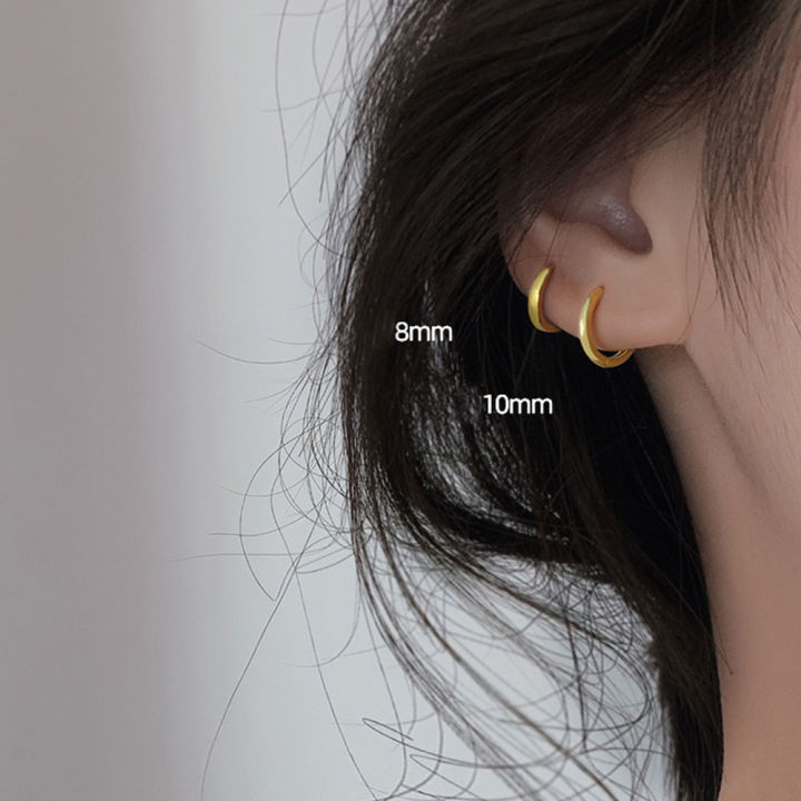 Korean on sale hoop earrings