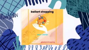 Lukisan Hiasan Dinding Rumah Dekoratif Baliart Shopping M7