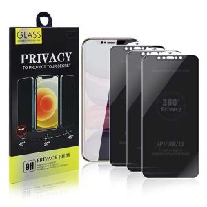 Privacy Tempered Glass For iPhone 17 16 15 14 13 12 11 PRO MAX MINI Plus X XR XS MAX Screen Protector Anti Peeping Spy