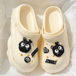 [Free Shipping] Thick-Soled Clogs For Women New Summer Styles Cute Indoor/Outdoor Slip-On Sandals WomenS EVA Beach Sandals