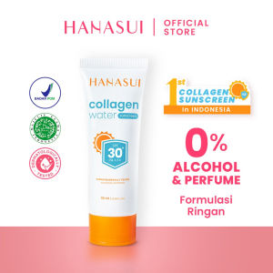 [BPOM] Hanasui DAILY Collagen Water Sunscreen Lightweight Sunblock Anti Aging Sun Gel Cream SPF30+ PA+++