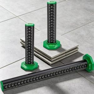 CANGI8 ic Brick Laying Ruler Level Wall Tile Laying Professional Ceiling Leveling Ruler Marking Ruler Marking Scales Horizontal Ruler Level Marking Tool