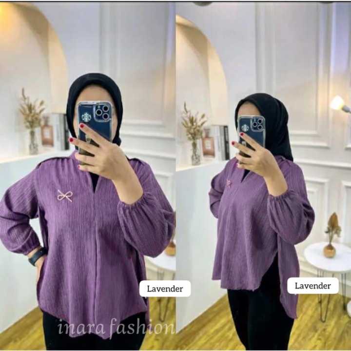 OUTER%20BABY%20CRUSH%20ATASAN%20WANITA%20BELAHAN%20SAMPING%20LIVIA%20BLUS%20BAJU%20WANITA%20BLOUSE%20KEKINIAN%20-%20Image%2010