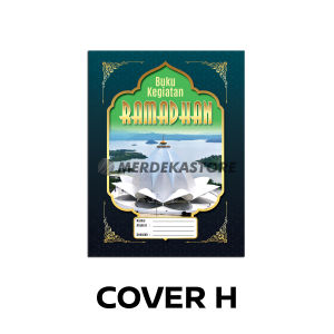 50 pcs Buku Agenda Kegiatan Bulan Ramadhan | HVS 32 Hal 16 x 21 Cm | Cahaya Alam