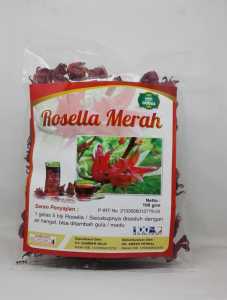 Teh Seduh Bunga Rosella MERAH Rosela MERAH 100 gram abbas
