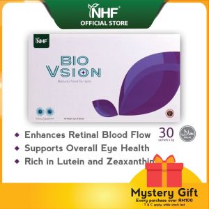 NHF Bio Vision / Vsion Lutein & Zeaxanthin Improve Eye Eyesight  (30 Sachets)