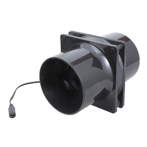 12V 12cm Inline Duct Fan With Speed Controller Powerful Ventilation Exhaust Blower For Heating Cooling Boosters Tents