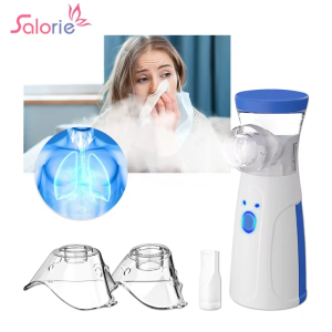【New stock】Handheld Portable Nebulizer Ultrasonic Nebulizer Spray Mini Inhaler Cough Phlegm Mesh Nebulizer Asthma Nebulizer Inhaler WHQ1