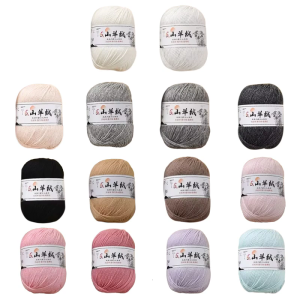 Radiant Cashmeres Yarn Crochet Cotton Knitting Baby Wool Yarn for Creating Gentle and Elegant Knitwear