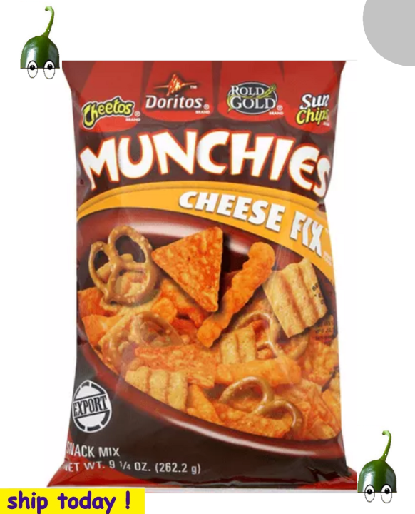 Munchies Cheese Fix oz 262 g Snack Mix Doritos Cheetos Rold