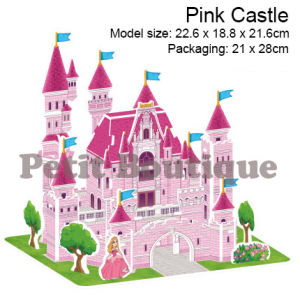 3D Puzzle Large Size Architecture Building Jigsaw New Year Gift Educational Toys For Kids Brain Teaser Birthday Christmas Gift