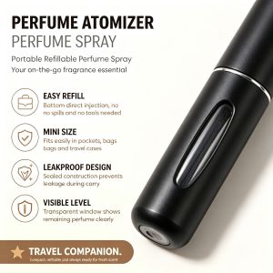 【24H COD】5ML Mini Perfume Bottle Portable Refillable Spray Bottle