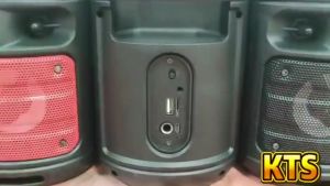 KTS-1225 Portable 3inch KARAOKE Wireless Bluetooth Speaker Rechargerble SP Strict screening