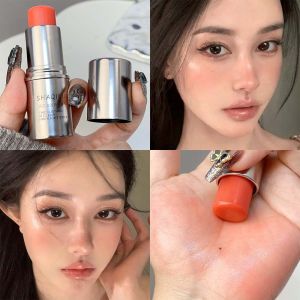 【Phong cách tự nhiên】 4 màu sắc ánh sáng lung linh đèn nước highllight thanh Blush thanh mặt cơ thể trang điểm chiếu sáng mỹ phẩm tạo khối cho mặt làm sáng trang điểm