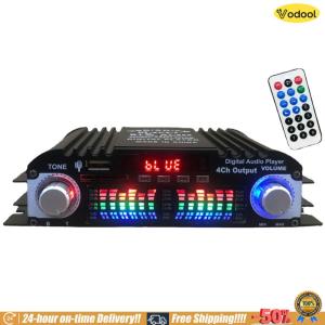 [VOS] 1600W Peak Power HiFi Sound Amplifier FM USB Bluetooth-Compatible Home Car Power Amplifier Mini HIFI Digital Stereo Amp