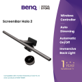 [New] BenQ ScreenBar Halo 2 | Monitor Light | Wireless Control | Auto Dimming & Auto On/Off | Back Light | 3 Light Modes. 