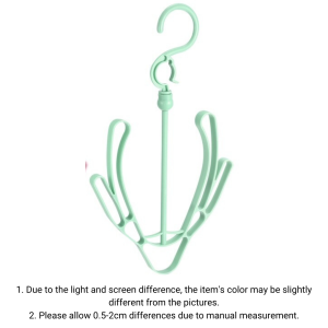 [ READY STOCK ] 360 Degree Multi-Function Swiveling Shoe Hanger for Organizing & Drying PP Rotatable Shoe Hanging Racks