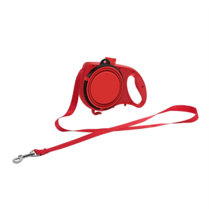 สายจูงอเนกประสงค์แบบ3-In-1สำหรับสุนัข4ft การฝึกการเดินจานกระดาษงานปาร์ตี้ที่ขยายได้พร้อมหัวจ่าย