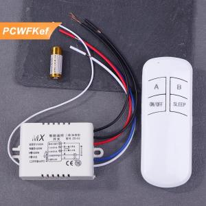 【PCWFKef】 Không dây điều khiển từ xa chuyển đổi ánh sáng 220V Receiver Transmitter on off kỹ thuật số 2way tường điều khiển từ xa chuyển đổi đèn