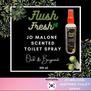 Flush Fresh JM Scent Inspired Poop Spray (5 Scents) 100ML Toilet Odor Deodorizer Air Freshener