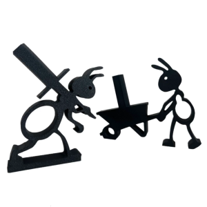 Smiling Ants Shaped Tissue Holder Bathroom Storage Unit Wipeable Surfaces Decorative Household Item Present For Friend