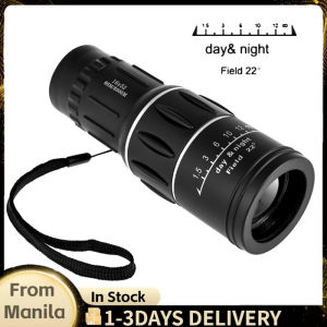Monocular 16X52 High Magnification Non-Infrared Low Light Night Vision All-Optical Coating Monocular Binoculars Tlescope Astronomical