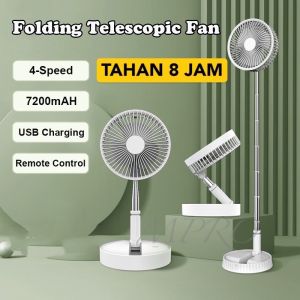 【In Stock】RegeMoudal Fan Retractable Height 39" 7200 mAh Desktop Fan Foldable fan Dormitory USB Charging Portable Fan Floor Circulation Fan Rechargeable Fan Box Fan Stand Fan kipas berdiri angin kipas berdiri murah(ETA:2023-06-30)