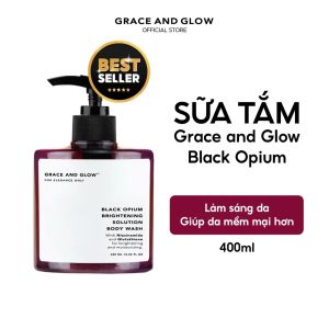 Sữa Tắm GRACE AND GLOW 400ml – 5 Mùi Nước Hoa Cao Cấp Dưỡng Ẩm Dưỡng Sáng & Tẩy Da Chết